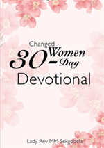 Changed Women 30 day Devotional cover